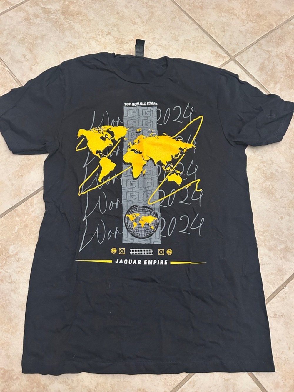 TG Worlds 2024 Black Graphic Tee
